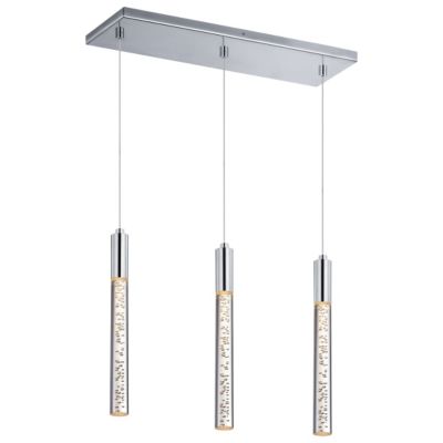 Champagne Wands LED Rectangle Pendant by Sonneman Lighting - Starlight Lighting USA and Canada